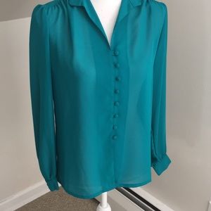 Teal Blouse